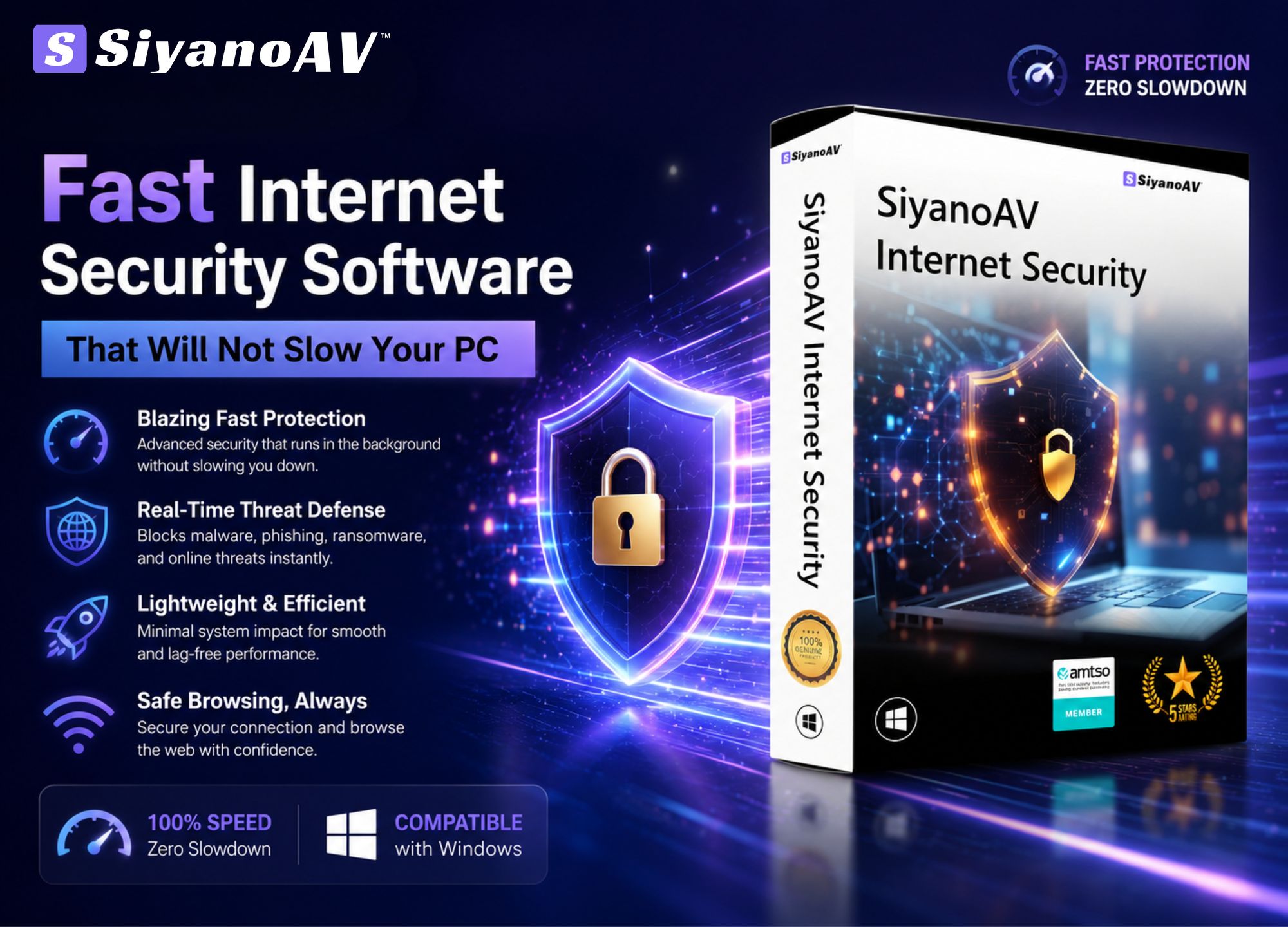 Fast Internet Security Software That Will Not Slow Your PC